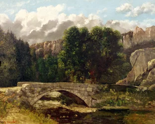 Le Pont de Fleurie, Suisse, 1873